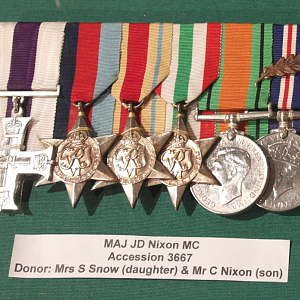 108173 Major John Desmond Nixon, MC, 2 Royal Inniskilling Fusiliers