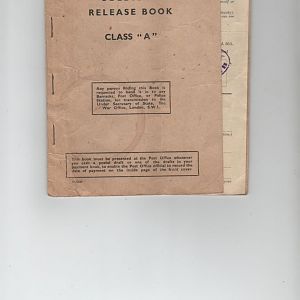 Soldiers Release Book Page 1