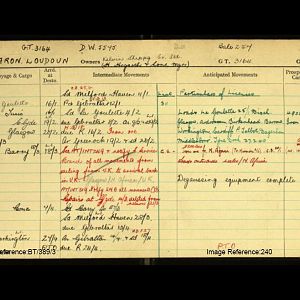 Baron Loudoun Jan to Apr 1940