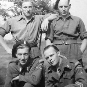 Dad Standing on Left