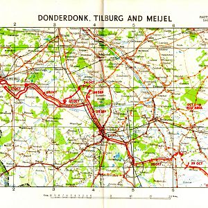 10th HLI   Map 5   Donderdonk, Tilburg & Meijel