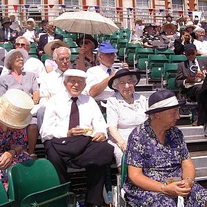 Mick & Sylvia At Horse Guards 10/07/05