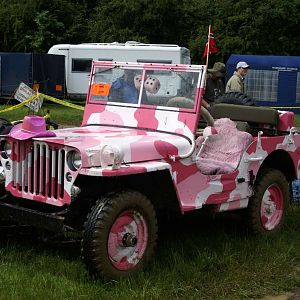 Pink Power Jeep