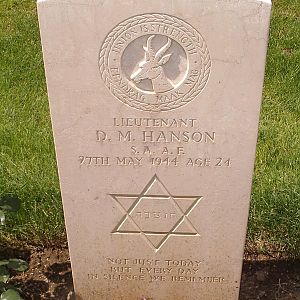 034 Lt.Hanson with AJEX marker