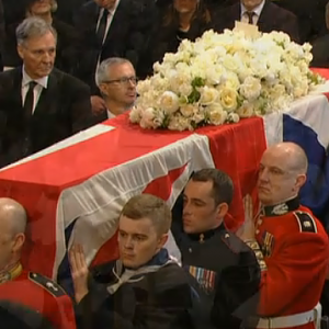 Funeral of Margaret Thatcher, 17 April 2013