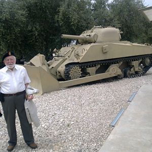 Ron & the Sherman dozer