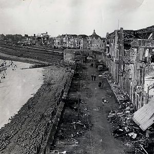 Flushing Foreshore after the Battle.