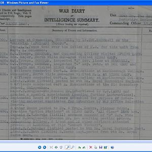 30th Royal Berkshire Reg 15 To 29 Mar 1943