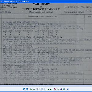 30th Royal Berkshire Reg 21 To 30 May 1943