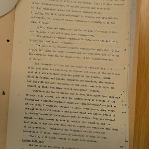 Diary Col. E. M. B. Gilmore 2 Glosters 022