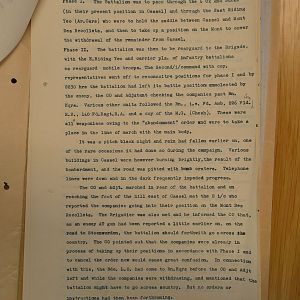 Diary Col. E. M. B. Gilmore 2 Glosters 035