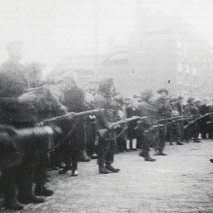 The Germans surrender In Middelburg 6th November 1944.