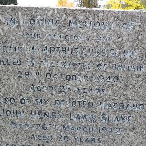 A.G.Blake Fleet Air Arm  Bob