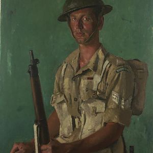 Sergeant John Patrick Kenneally, VC; IWM ART LD 3395