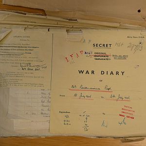 56th Recce War Diary July 1943