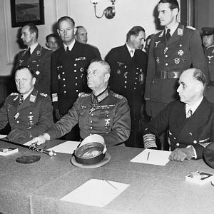 Wilhelm Bodewin Johann Gustav Keitel 22 September 1882 – 16 October 1946; IWM FRA 203385