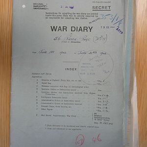 56th Recce War Diary June 1944