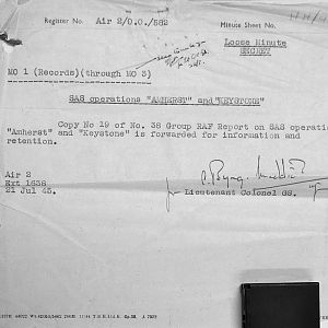 Operations Amhurst & Keystone