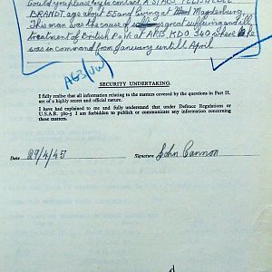 CANNON, John, 2723215, Guardsman, 1st Battalion IRISH GUARDS, Captured Italy, 10 Feb 1944 - WO 344-54-2