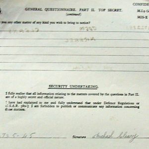 CLEARY, Michael, 2722898, Guardsman, 1st Battalion IRISH GUARDS, Captured Italy, 30 January 1944 - WO 344-65-1