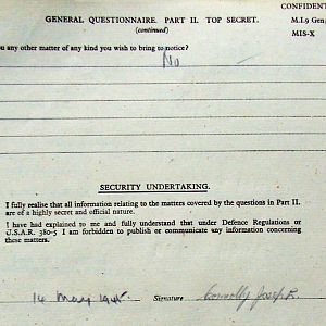 CONNOLLY, Patrick Joseph, 2719079, 1st Battalion IRISH GUARDS, Captured Italy, 2 Feb 1944 - WO 344-70-32