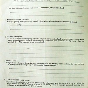 ALLEN, John Thomas, 2719442, Lance Corporal, 1st Battalion IRISH GUARDS, Captured Italy, 5 Feb 1944 - WO 344-5-1