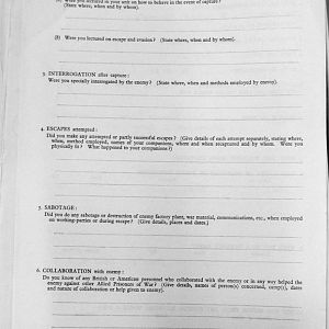 BERRY, John, 2719058, Guardsman, 2nd Battalion IRISH GUARDS, Captured France, 23 May 1940 - WO 344-26-2