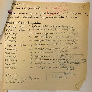 Welsh Guards Missing Personnel, BEF