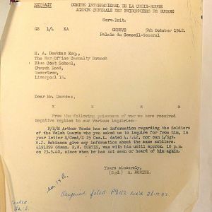 Welsh Guards Missing Personnel, BEF