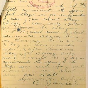 Welsh Guards Missing Personnel, BEF