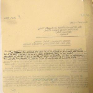 Grenadier Guards Missing Personnel, BEF