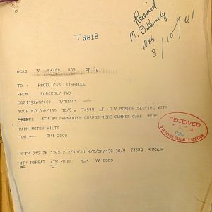 Grenadier Guards Missing Personnel, BEF