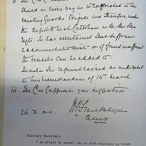 Formation of Irish Guards Regiment