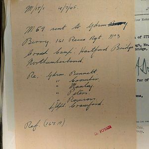 1st Battalion Irish Guards, Italy, Missing Personnel file