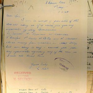 1st Battalion Irish Guards, Italy, Missing Personnel file