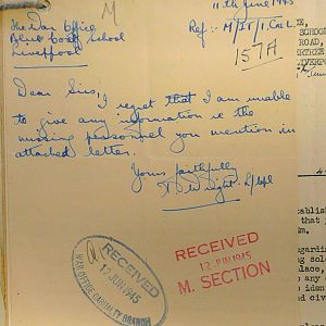 1st Battalion Irish Guards, Italy, Missing Personnel file