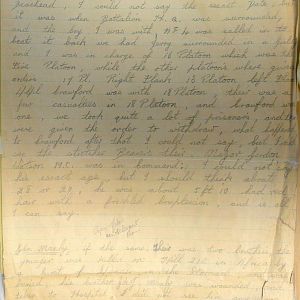 1st Battalion Irish Guards, Italy, Missing Personnel file