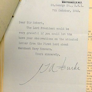 Procedure for the submission of recommendations for awards to the Merchant Navy