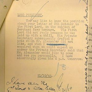 Procedure for the submission of recommendations for awards to the Merchant Navy