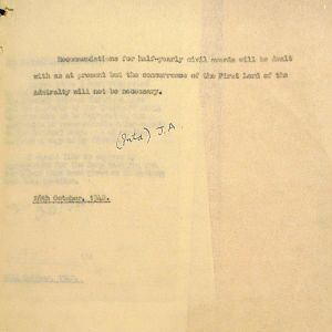 Procedure for the submission of recommendations for awards to the Merchant Navy