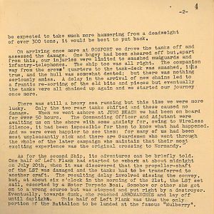 3rd Tank Battalion Scots Guards 20 Jul 1944 - 8 May 1945