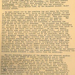 3rd Tank Battalion Scots Guards 20 Jul 1944 - 8 May 1945