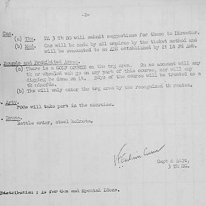 March Appendices, 3 Tank Battalion Scots Guards 1944