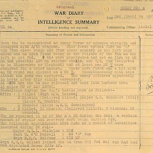 July War Diary, 3 Tank Battalion Scots Guards 1944