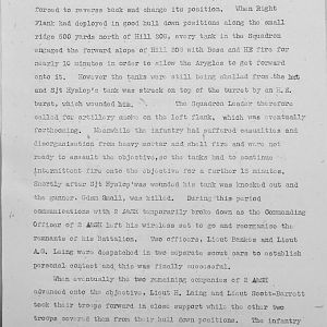 August Appendices, 3 Tank Battalion Scots Guards 1944