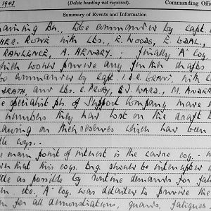 May War Diary, 3rd Battalion Irish Guards, 1943