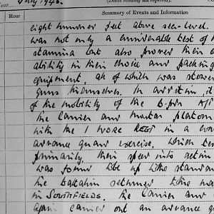 July War Diary, 3rd Battalion Irish Guards, 1943