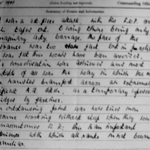 August War Diary, 3rd Battalion Irish Guards, 1943