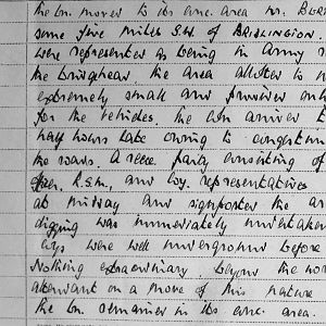 September War Diary, 3rd Battalion Irish Guards, 1943