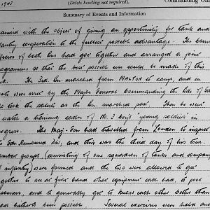 October War Diary, 3rd Battalion Irish Guards, 1943